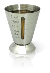 Джиггер 15-75 мл. d=55 мм. h=67 мм. нержавеющая сталь с делениями VB /1/12/48/