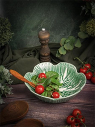 Салатник d 22,5 см h 7 см, Cabbage CASA DI FORTUNA Cabbage