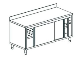 Кухонный стол тепловой APACH Chef Line LHC614SH2U