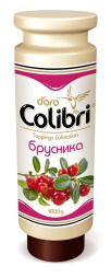 Топпинг Брусника 1 кг Золотая Колибри /6/