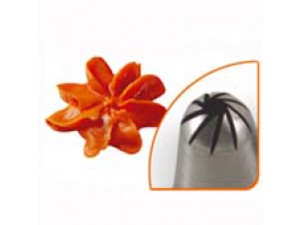 Купить насадка кондитер. "роза" м d=30/6 мм. h=45 мм. нержавеющая сталь /1/