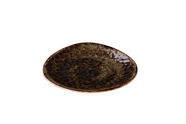 Купить тарелка треугольная, цвет коричневый, 17 см, jersey style point jersey brown