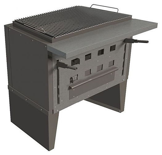 Купить печь-мангал vega 1 (800х770х950мм, решетка 632х518 мм)