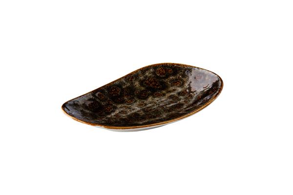 Купить блюдо прямоугольное, цвет коричневый, 20,5х12 см, jersey style point jersey brown