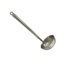 Половник 0,15 л. L ручки 23 см. d=9 см. нержавеющая сталь /1/ 150/