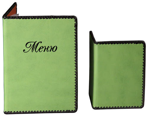 Купить папка для официанта салатовая
