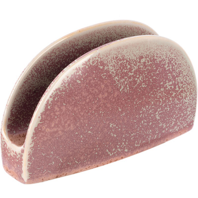 Купить салфетница «пион»; фарфор; h=85, l=140, b=45мм; розов.