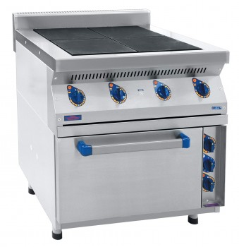 Купить плита электрическая эпк-47жш, 4 конфорки, кэт-0,09, 800х800х840 мм, вся нерж.