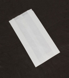 Пакет бумажный 205х90х40мм плоское дно белый