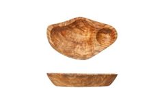 Тарелка, из оливкового дерева, 14x10CM COSY&TRENDY ORGANIC WOOD APERO