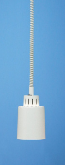 Купить лампа тепловая scholl 27001/w (b0012) с ик нагревом, подвесная, цвет плафона белый