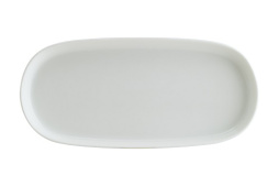 Блюдо овальное 210*100 мм. Белый, форма Хюгге BONNA /1/12/1116/