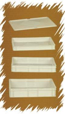 Купить крышка для контейнера для теста 600*400*20 мм. (-20/+90), белая, полипропилен gimetal /1/10/35/