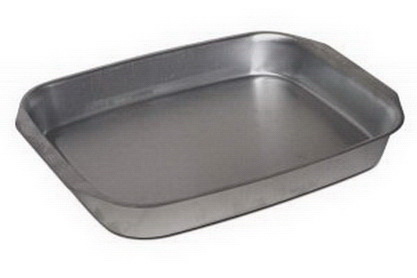 Купить противень алюминиевый 284*424*55мм