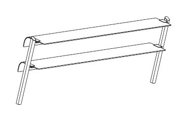 Купить надстройка настольная self 700 apach chef line l958700120