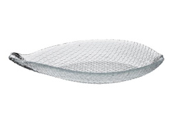 Блюдо для рыбы 40x20,5 см h 6 см, стекло, прозрачное, Longbeach ArdaCam Longbeach