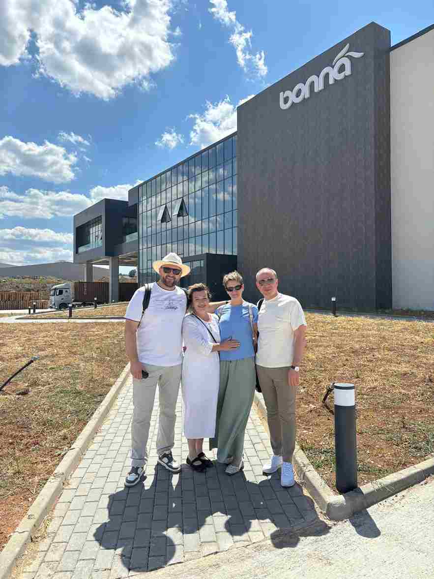 Руководство компании посетило завод BONNA Руководство компании посетило завод BONNA