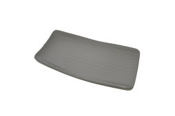 Блюдо прямоугольное 30*15см. Артизан Графит /24/