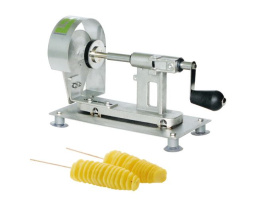 Машинка для нарезки картофеля-фри "Спирал Фрай" 2,25 мм нержавеющая сталь на присосках Tellier /1/ А