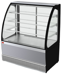 Холодильная витрина Veneto VS-1.3, нерж.