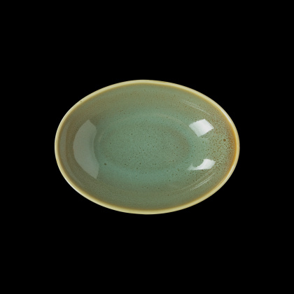Купить блюдо овальное 5,75" 143х103мм, зеленый "corone primavera"