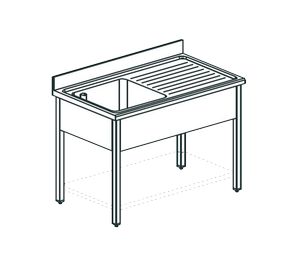 Купить ванна моечная apach chef line ls106-54rw
