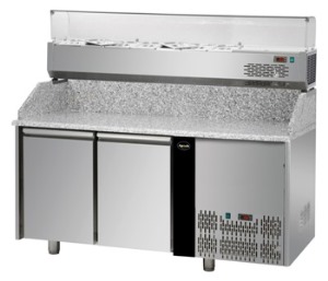 Купить кухонный стол для пиццы холодильный apach apz02+vr4 160 vd