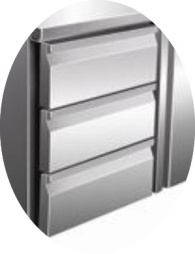 Комплект ящиков COOLEQ 3шт для стола серии 700