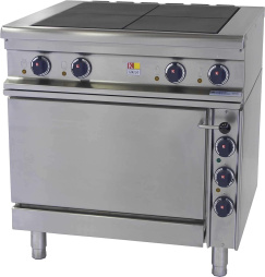 Плита 4 конфорочная 700 серии KOGAST ES-T47/1K 55830