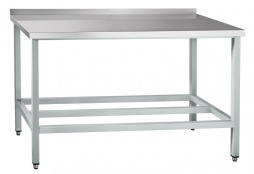 Кухонный стол пристенный СПРП-7-1 (800x700x850мм) краш.каркас. без полки