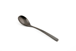 Ложка десертная черная COMAS BCN COLORS 18% Black