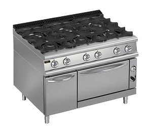 Купить плита газовая 700 серии apach chef line lrrg127fecs