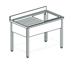 Купить ванна моечная apach chef line ls126-54lw