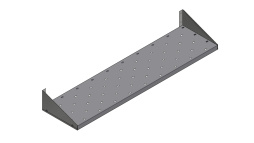 Полка кухонная навесная перфорированный KAYMAN пн-41/1003