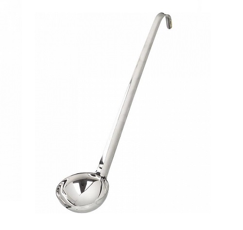 Купить половник 1,5 л. l ручки 55 см. d=18 см. цельнотянут. нержавеющая сталь mgsteel  /1/20/