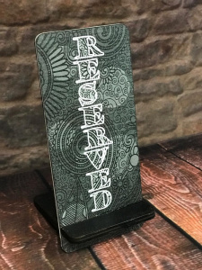 Табличка Резерв вертикальная, дерев. (РС 17) /1/100/