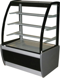 Витрина кондитерская ВХСв-1,3д Carboma ТЕХНО (K70 VM 1,3-1 0011-9005)