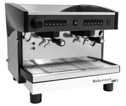 Кофемашина автомат ROBUSTEZZA ST2E COMPACT/ черная+высокая группа 1ф