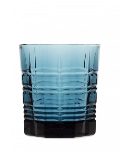 Купить стакан олд фэшн 300 мл. d=85 мм. h=95 мм. даллас синий /12/768/