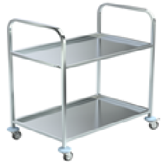 Купить тележка сервировочная тс-2 (800х500х930)