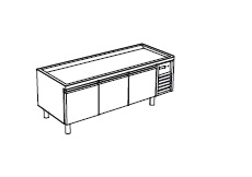 Купить база холодильная apach chef line slbr7111