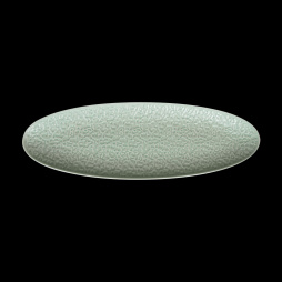Блюдо овальное 14'' 356х114х21мм, зеленый "Corone Nori"