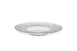 Тарелка d 15 см h 2,5 см, стекло, прозрачная, Hammered ArdaCam Hammered