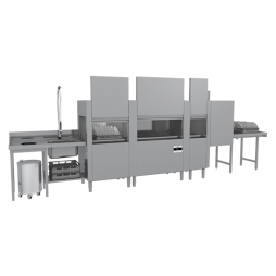 Туннельная посудомоечная машина APACH Chef Line LTPT200 WMR POWER