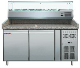 Кухонный стол для пиццы холодильный COOLEQ PZ2600TN-VRX380