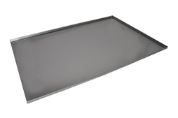 Противень 600*400 мм. h=1 см. (3 борта) нержавеющая сталь 0,8мм MGsteel /1/