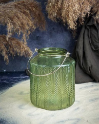 Подсвечник 14X14XH16CM, цвет зеленый, стекло COSY&TRENDY ДЕКОР