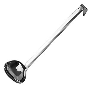 Купить ложка соусная  70 мл. l ручки 28 см. нержавеющая сталь цельнотянут. mgsteel /1/120/