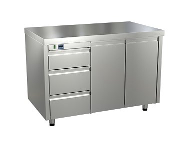 Купить стол-тумба кухонный со встроенным стерилизатором стс-1200.700-02-1