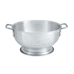 Дуршлаг 40 см алюм. на подставке круглый 2 ручки P.L. Proff Cuisine